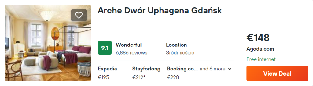 Arche Dwór Uphagena Gdańsk
