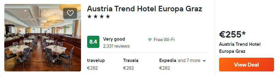 Austria Trend Hotel Europa Graz