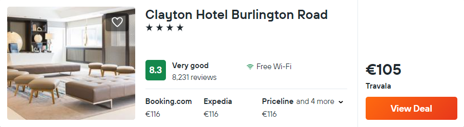 Clayton Hotel Burlington Road