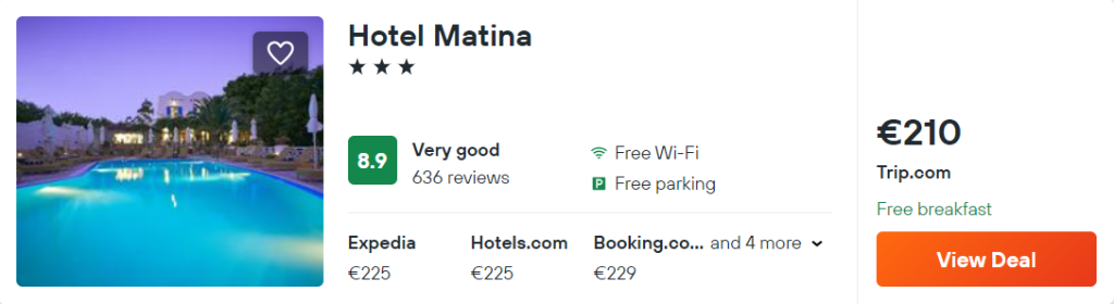 Hotel Matina