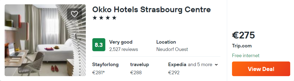 Okko Hotels Strasbourg Centre