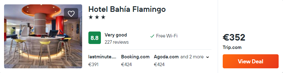 Hotel Bahía Flamingo