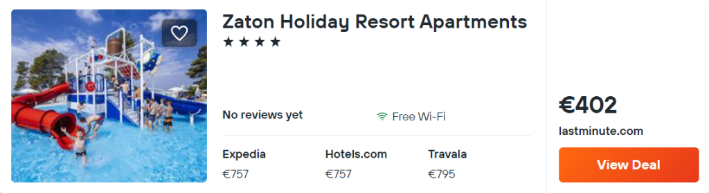 Zaton Holiday Resort Apartments