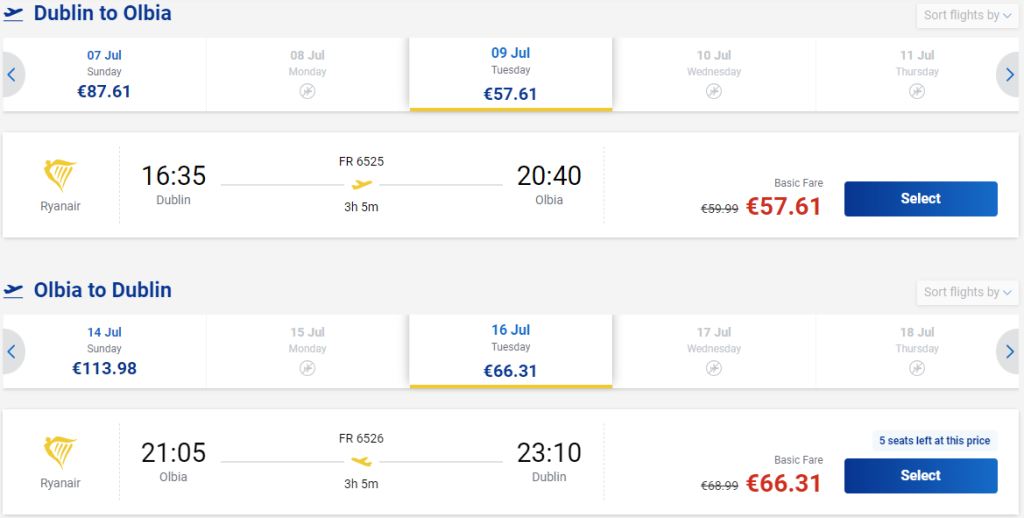 cheap flights to Italy