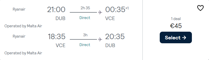 cheap flights to Italy
