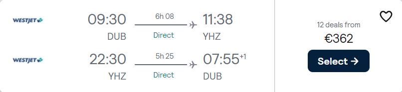 cheap flights to Canada