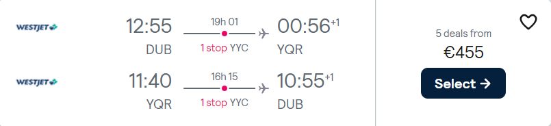 cheap flights to Canada