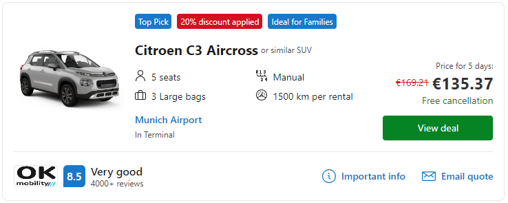 cheap car