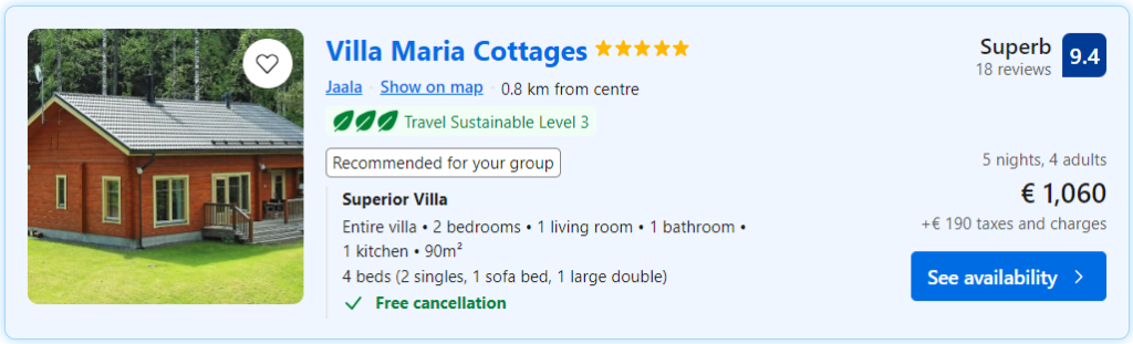 Villa Maria Cottages