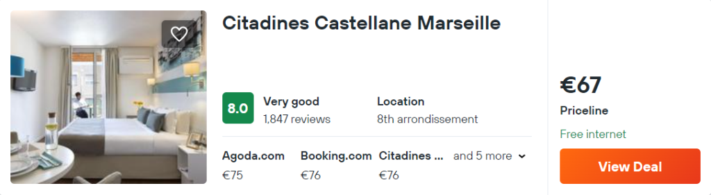 Citadines Castellane Marseille