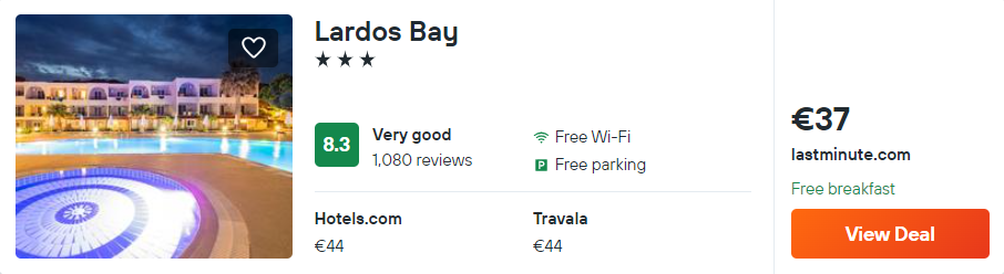 Lardos Bay