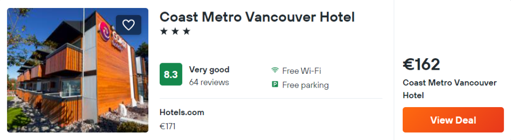Coast Metro Vancouver Hotel
