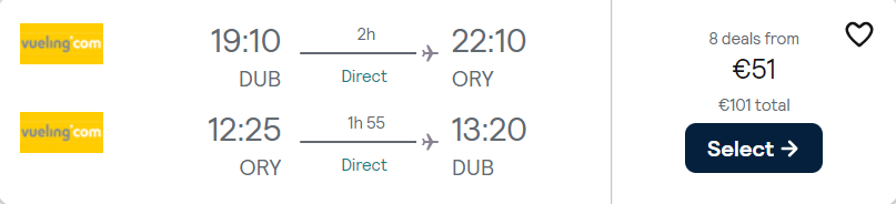 cheap flights to France