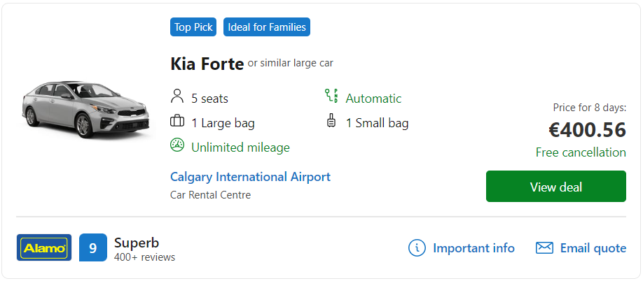 cheap car