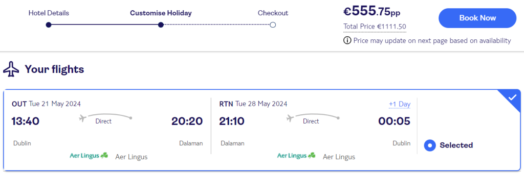 holidays in Turkey