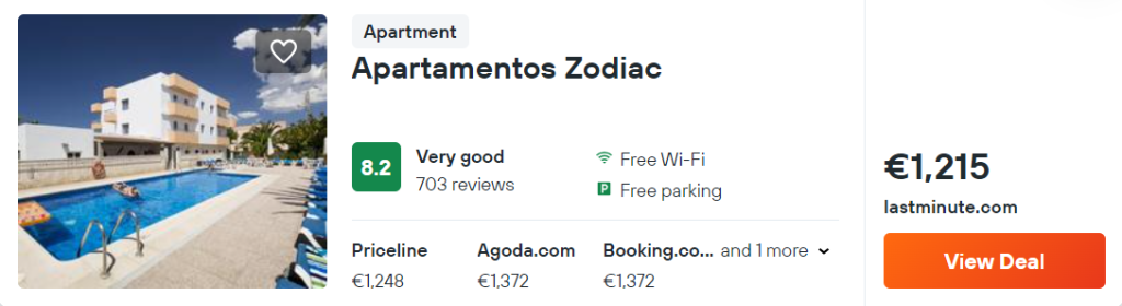 Apartamentos Zodiac