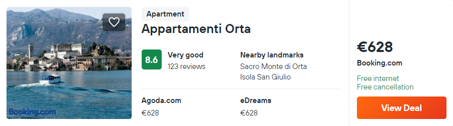 Appartamenti Orta