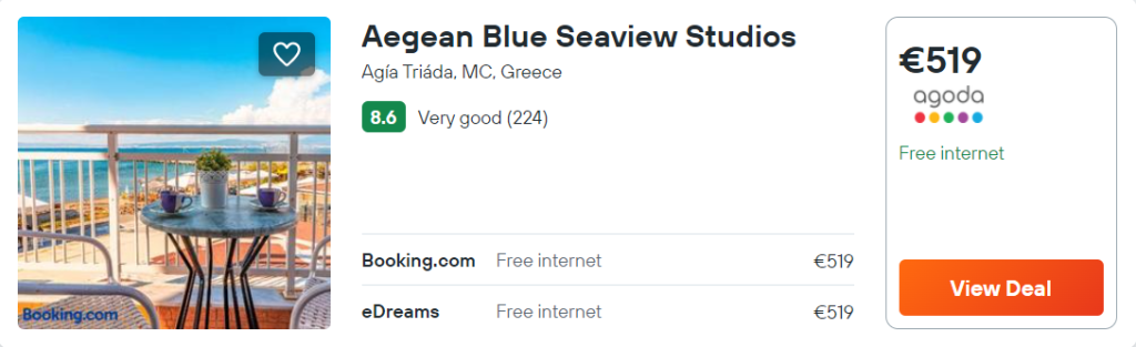 Aegean Blue Seaview Studios