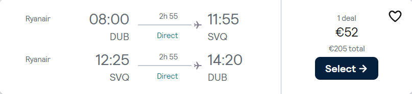 cheap flights to Spain