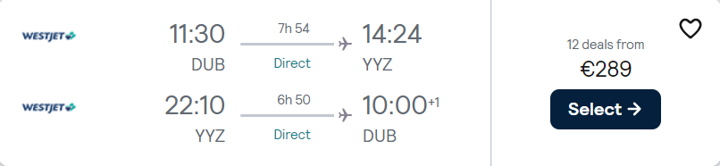 cheap flights to Canada