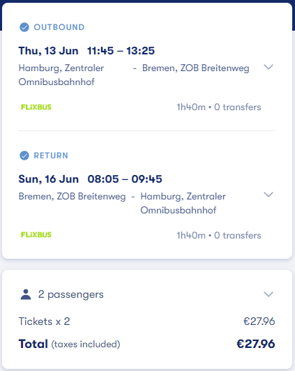 cheap bus