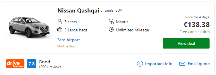 cheap car