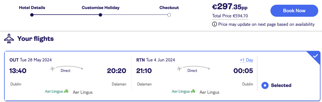 cheap holiday in Turkey