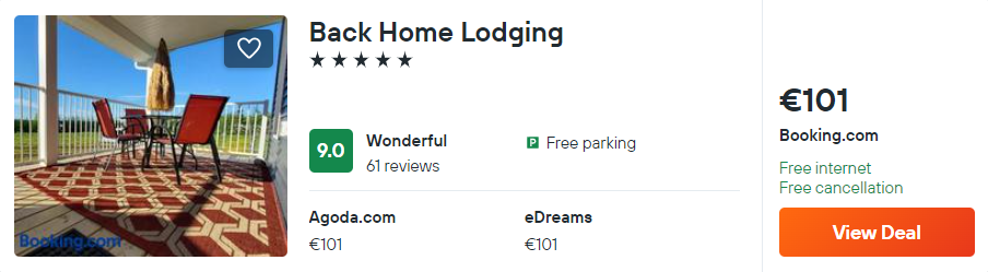 Back Home Lodging