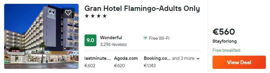 Gran Hotel Flamingo-Adults Only