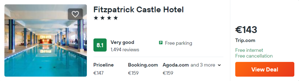 Fitzpatrick Castle Hotel