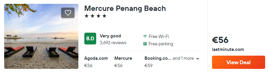 Mercure Penang Beach