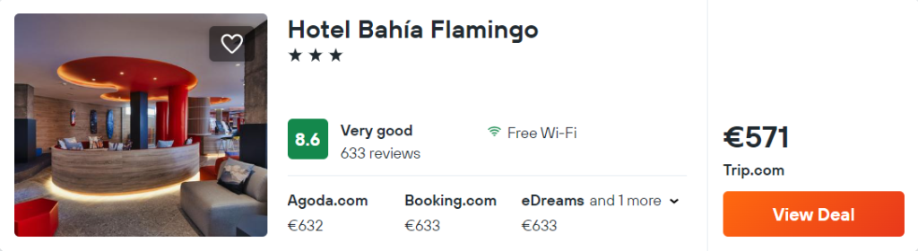 Hotel Bahía Flamingo
