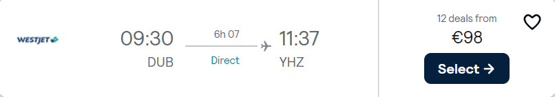 cheap flights to Canada