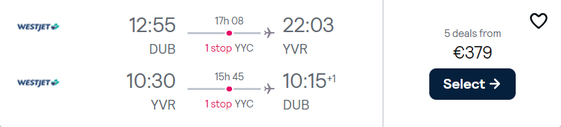 cheap flights to Canada