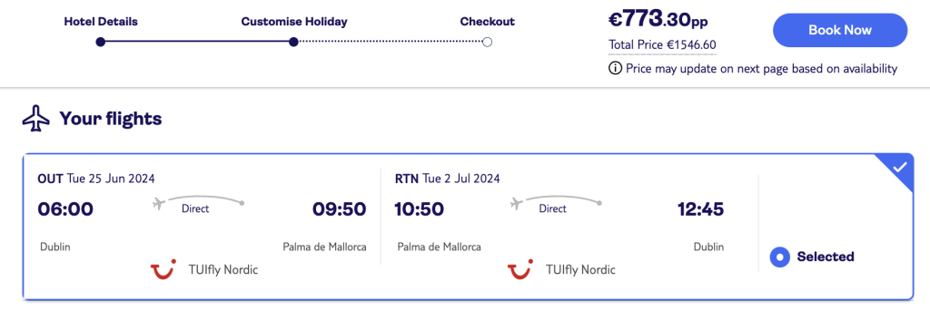 cheap holiday in Majorca