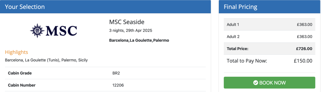 cheap cruise