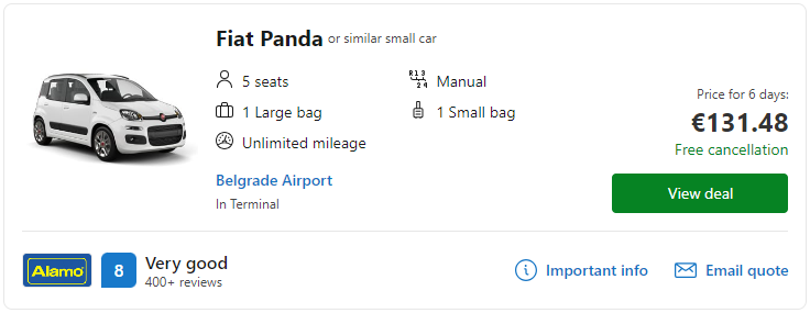 cheap car