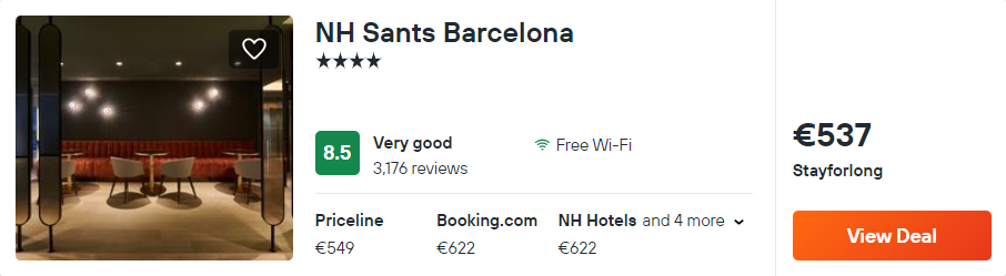 NH Sants Barcelona