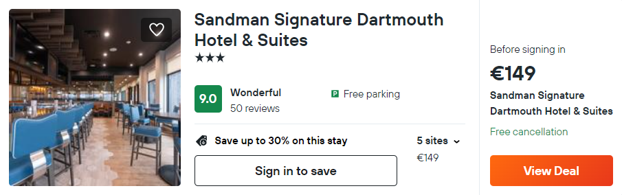 Sandman Signature Dartmouth Hotel & Suites