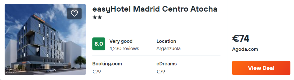 easyHotel Madrid Centro Atocha