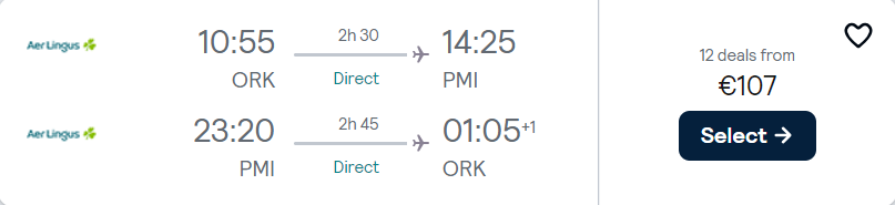 cheap flights to Spain