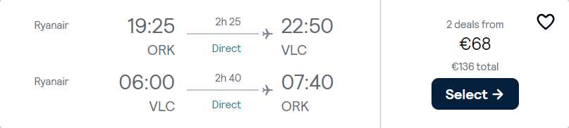 cheap flights to Spain