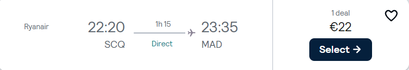 cheap flights to Spain