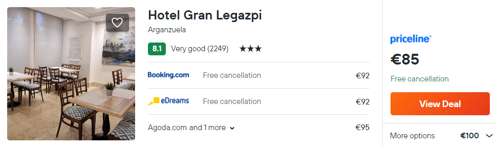 Hotel Gran Legazpi