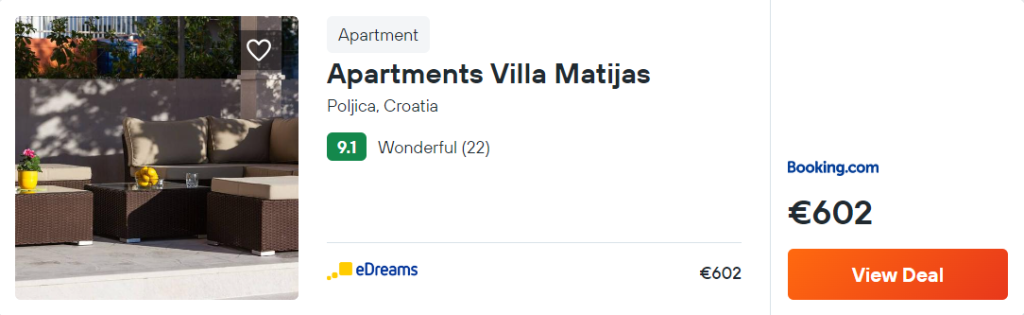 Apartments Villa Matijas