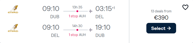 cheap flights to India