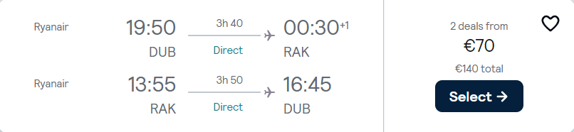 cheap flights to Morocco