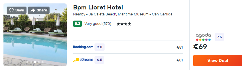 Bpm Lloret Hotel