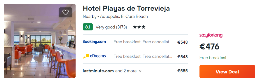 Hotel Playas de Torrevieja