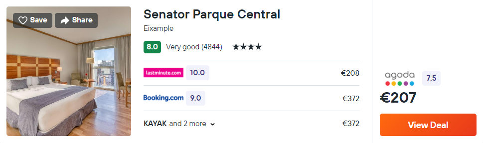 Senator Parque Central